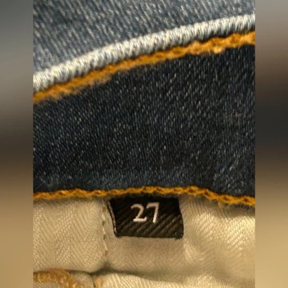 7 For All Mankind Dojo Jeans Size 27 30” Inseam - Picture 3 of 3